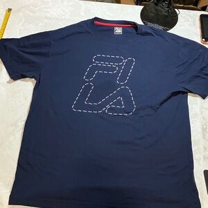 Fila Dark Blue Graphic Tee
